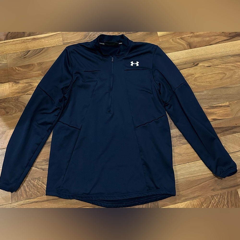 Under Armour Dark Blue ColdGear Pullover